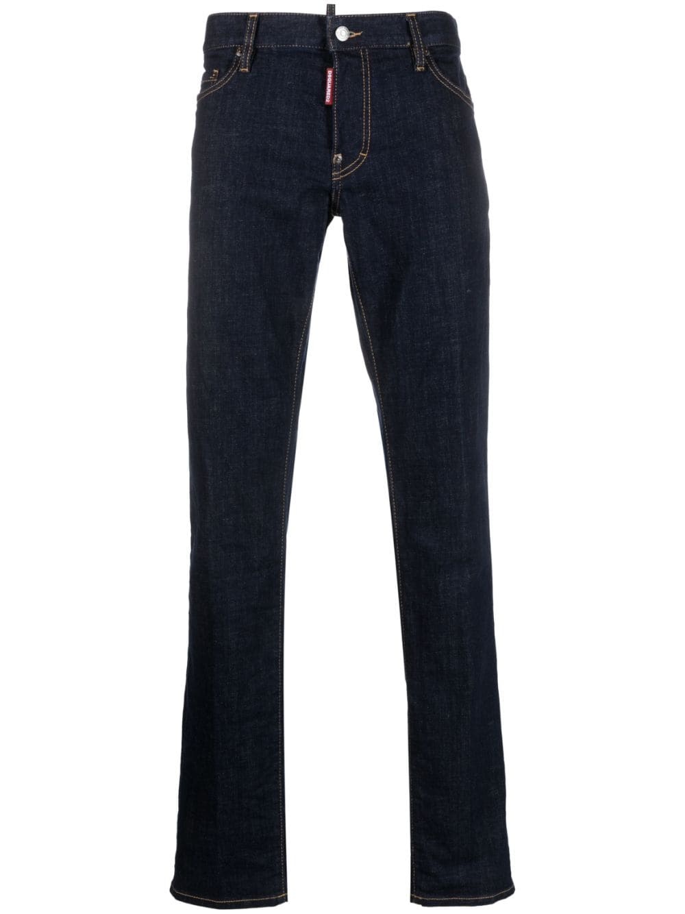 straight-leg denim jeans - 1