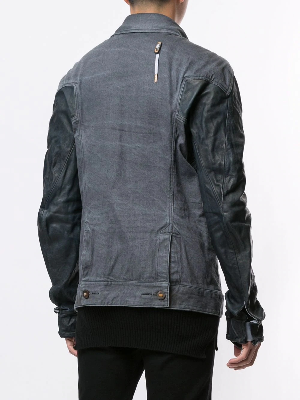 single-breasted fitted jacket - 4