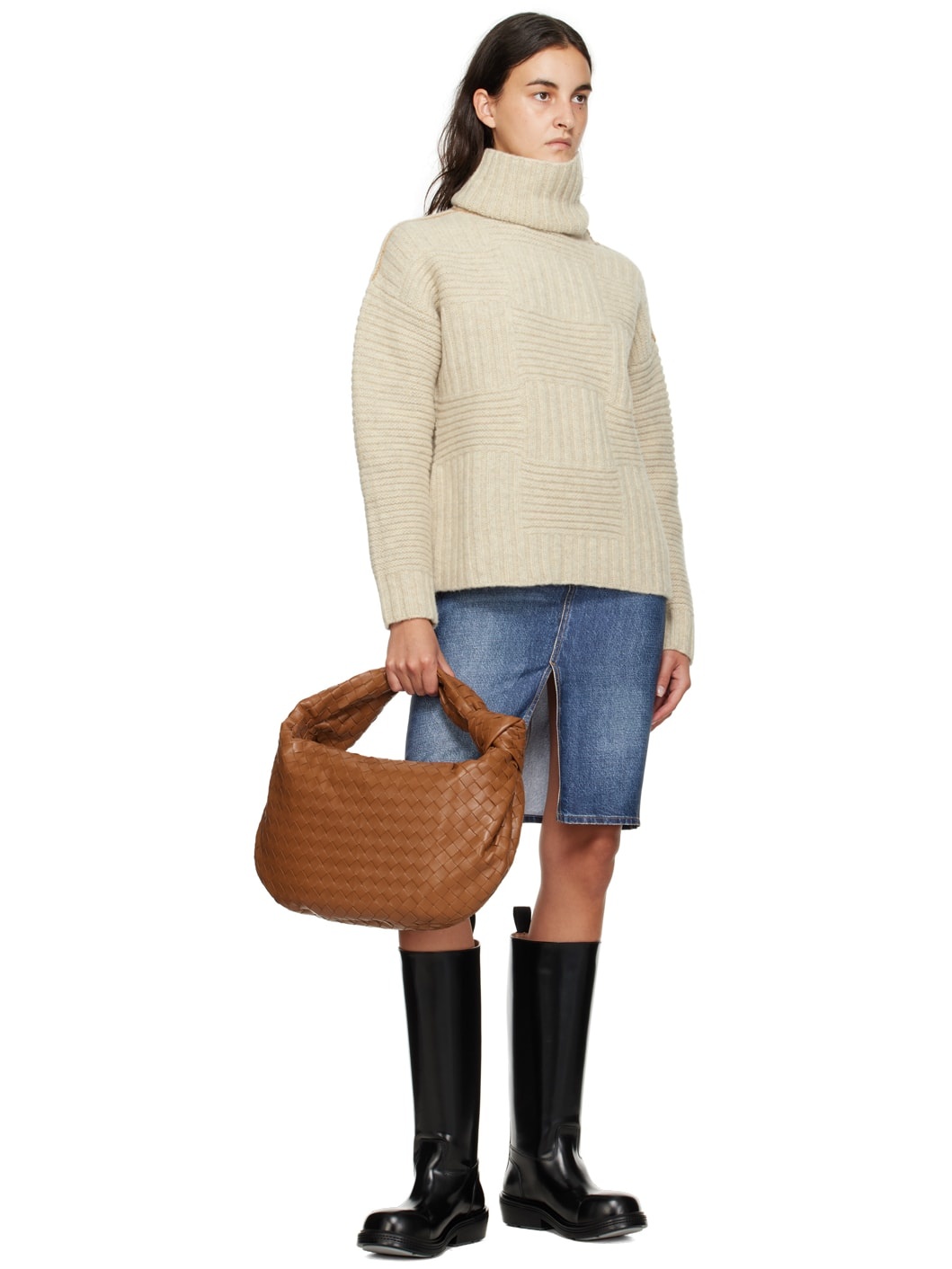 Brown Small Jodie Bag - 4