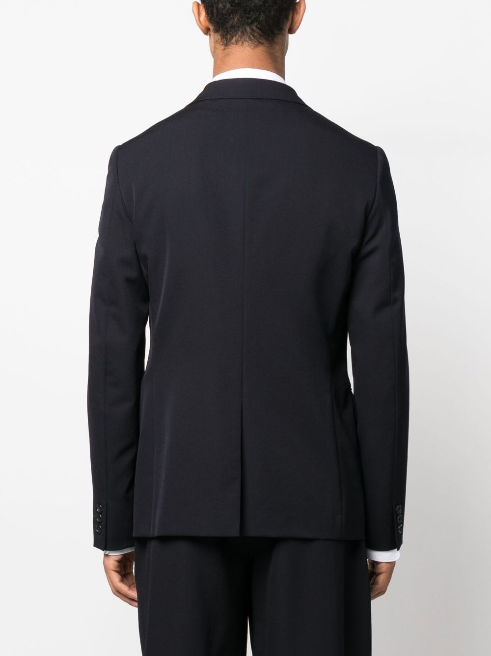 flared single-breasted coat - 7