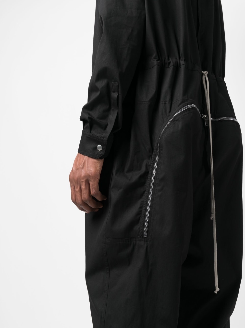 high-neck balloon-fit jumpsuit - 5