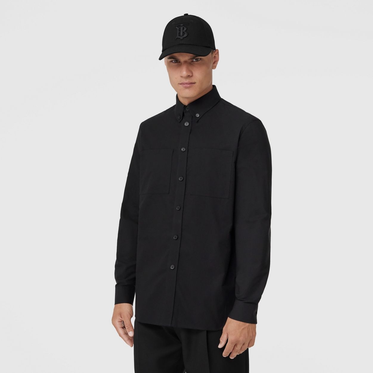 EKD Print Cotton Oxford Oversized Shirt - 7