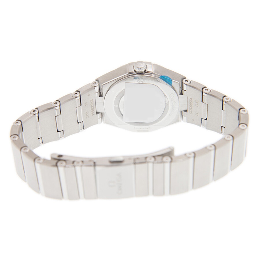 Omega Constellation Manhattan Quartz Diamond Grey Dial Ladies Watch 131.10.28.60.56.001 - 5