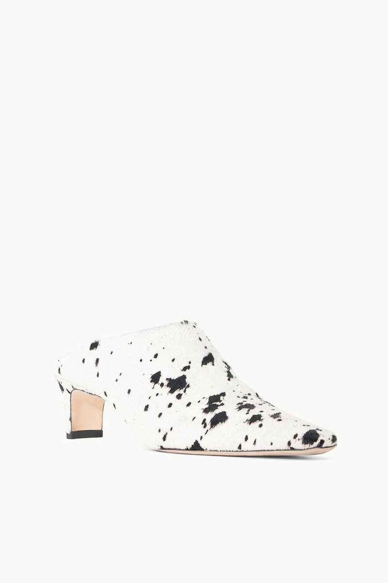 STAUD STAUD WALLY MULE BLACK & WHITE HAIRCALF outlook