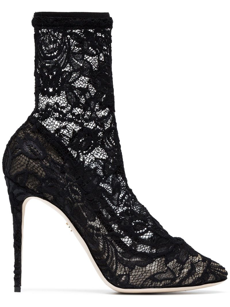 105 lace ankle boots - 1