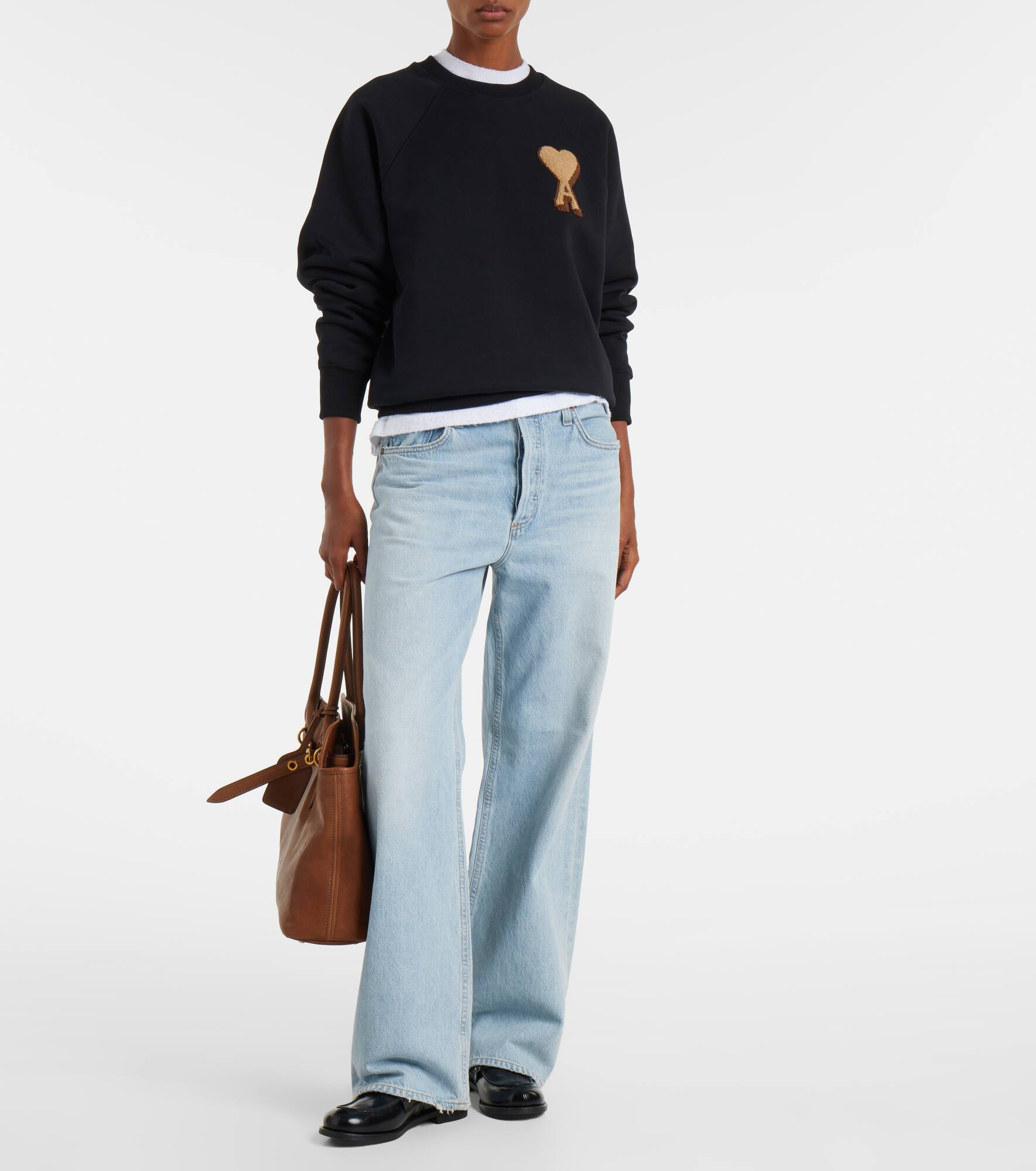 Ami de Cœur cotton sweatshirt - 2