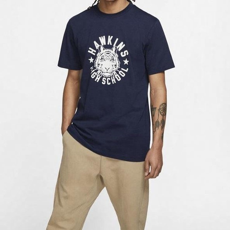 Nike Lab x Stranger Things T-Shirt College navy CK2343-419 - 4