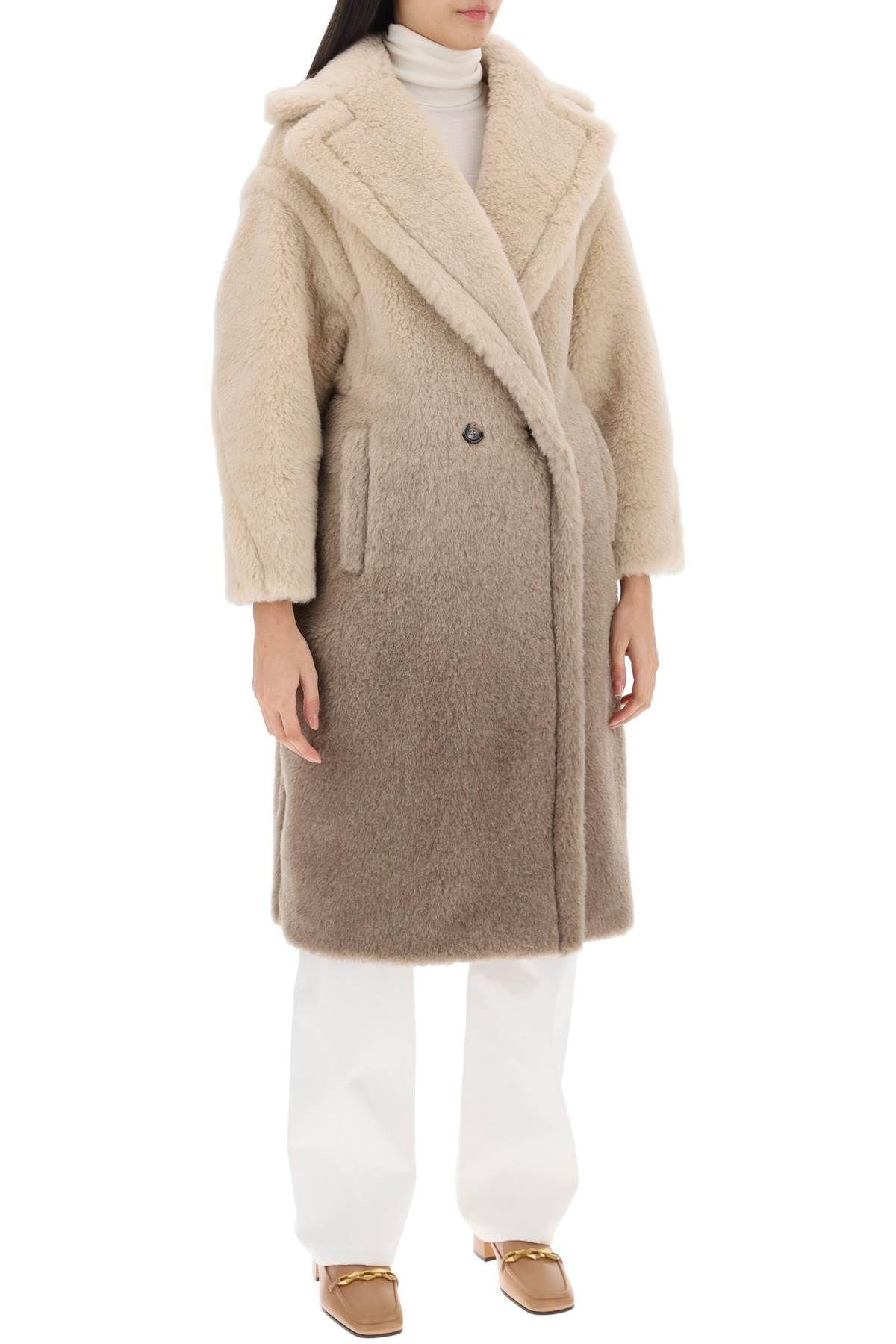 Max Mara 'Gatto' shaded-effect Teddy Bear Icon coat Max Mara | REVERSIBLE