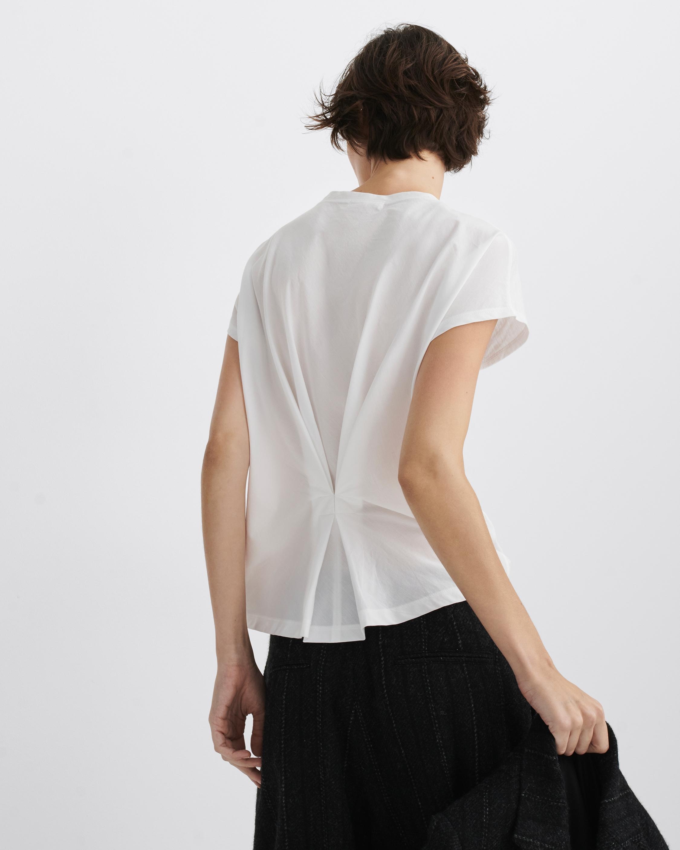 The Slub Pleated Tee
Organic Pima Cotton T-Shirt - 2