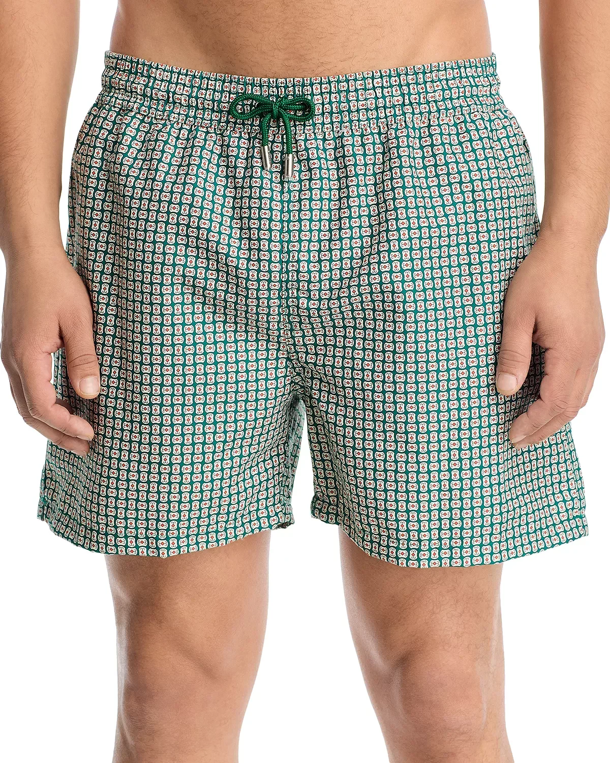 Lowell Patterned Swim Trunks - 1