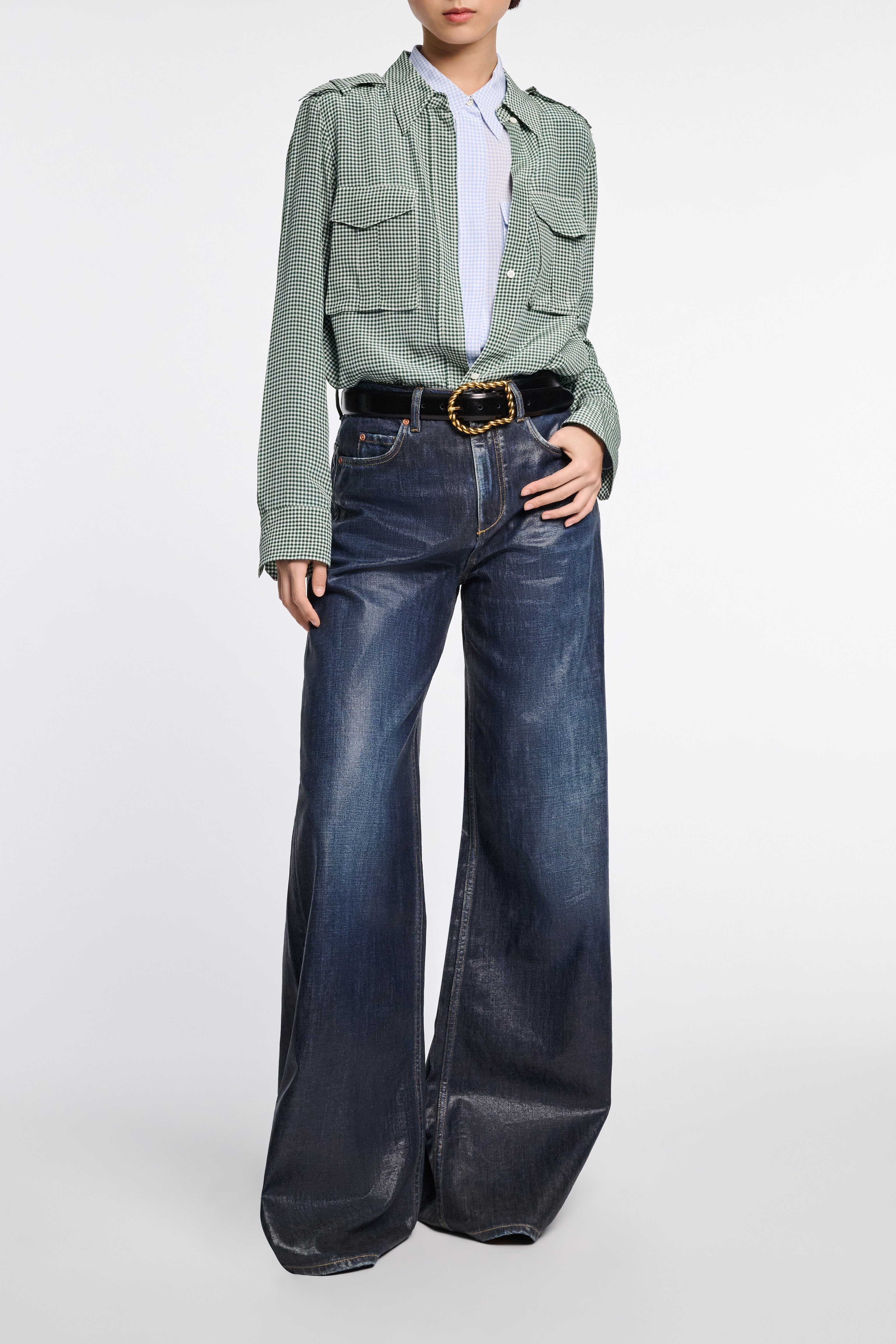 VICHY LOVE blouse - 3