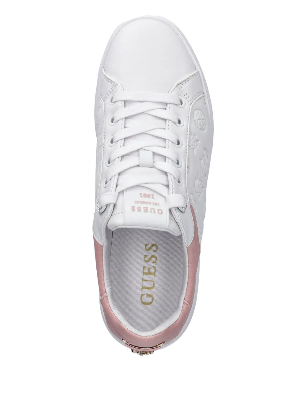 Ronii logo-debossed leather sneakers - 4
