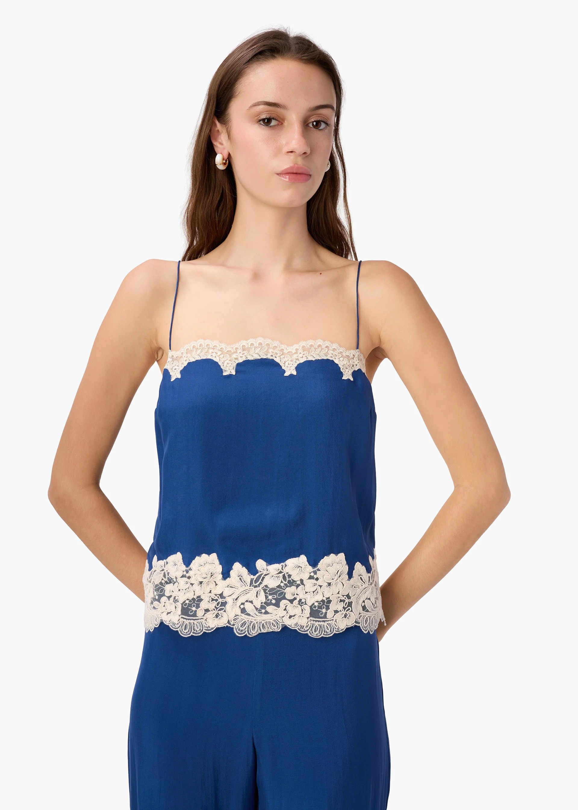 MAIYA SILK CAMISOLE SAILOR - 1