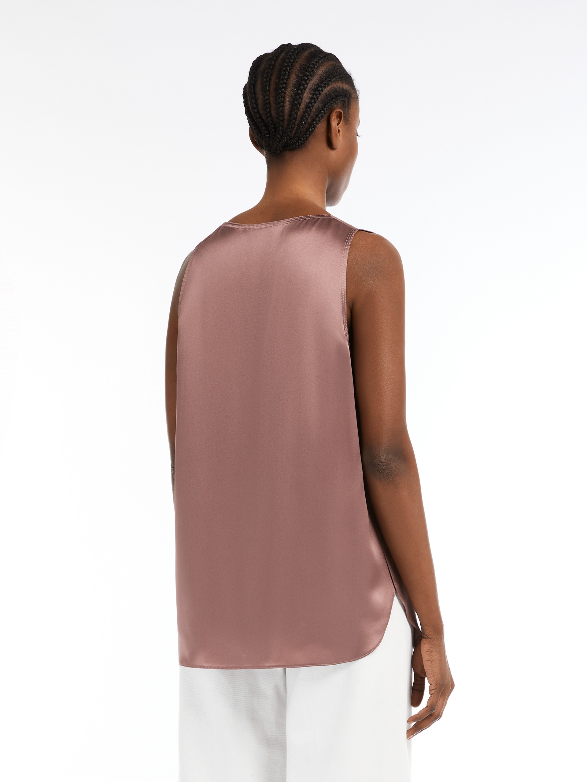 FILLY Silk satin top - 4