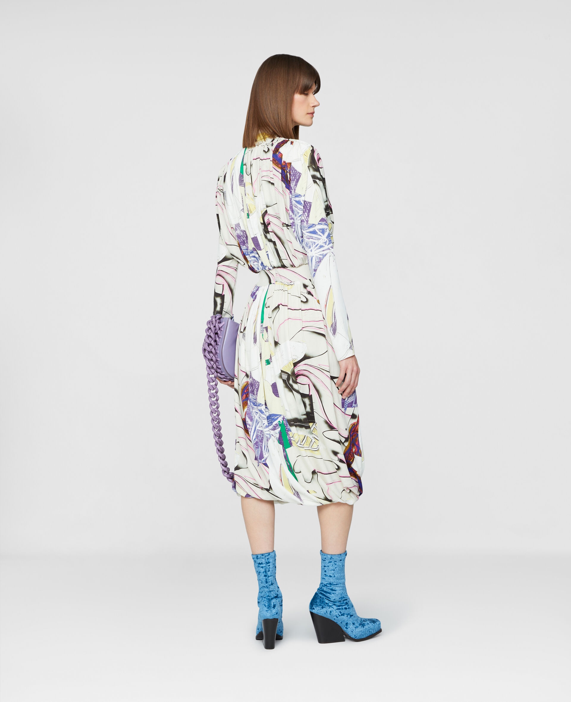 Frank Stella Ahab Inspired Printed Dress - 3