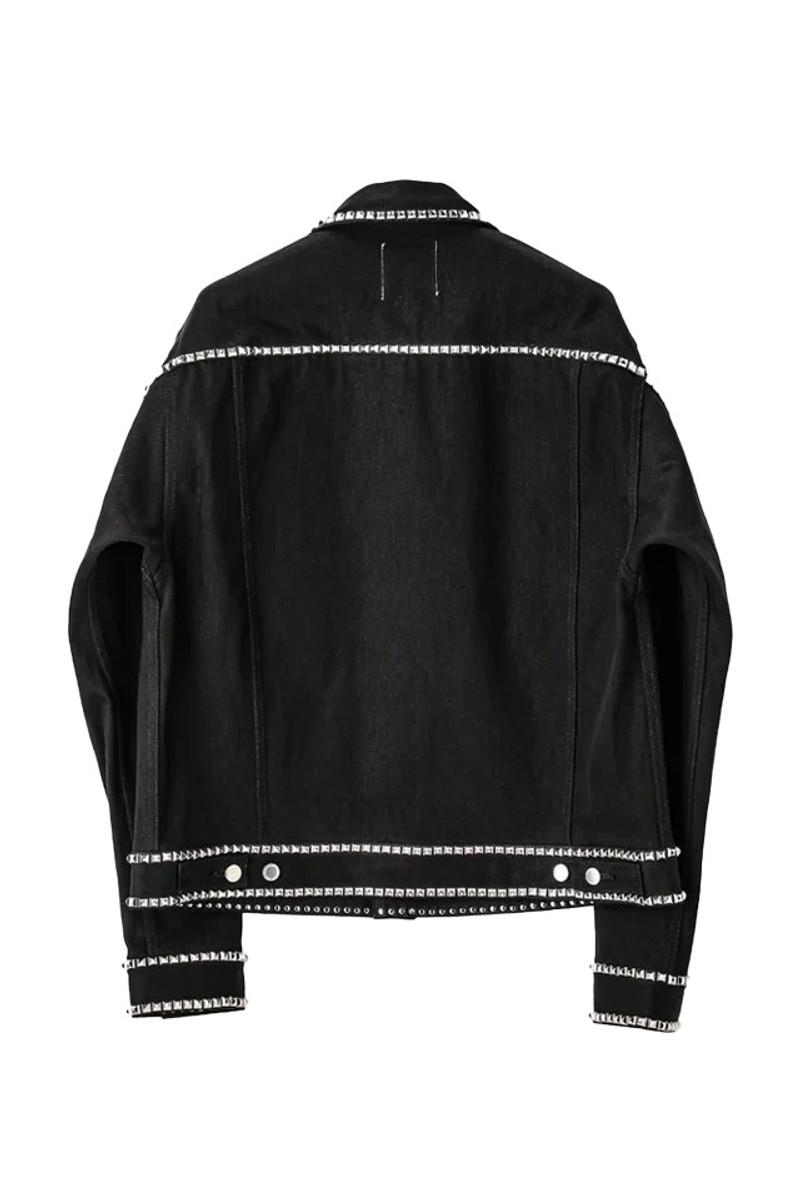 TAKAHIROMIYASHITA TheSoloist. TAKAHIROMIYASHITA TheSoloist. racker Jacket.(Studs) Black outlook