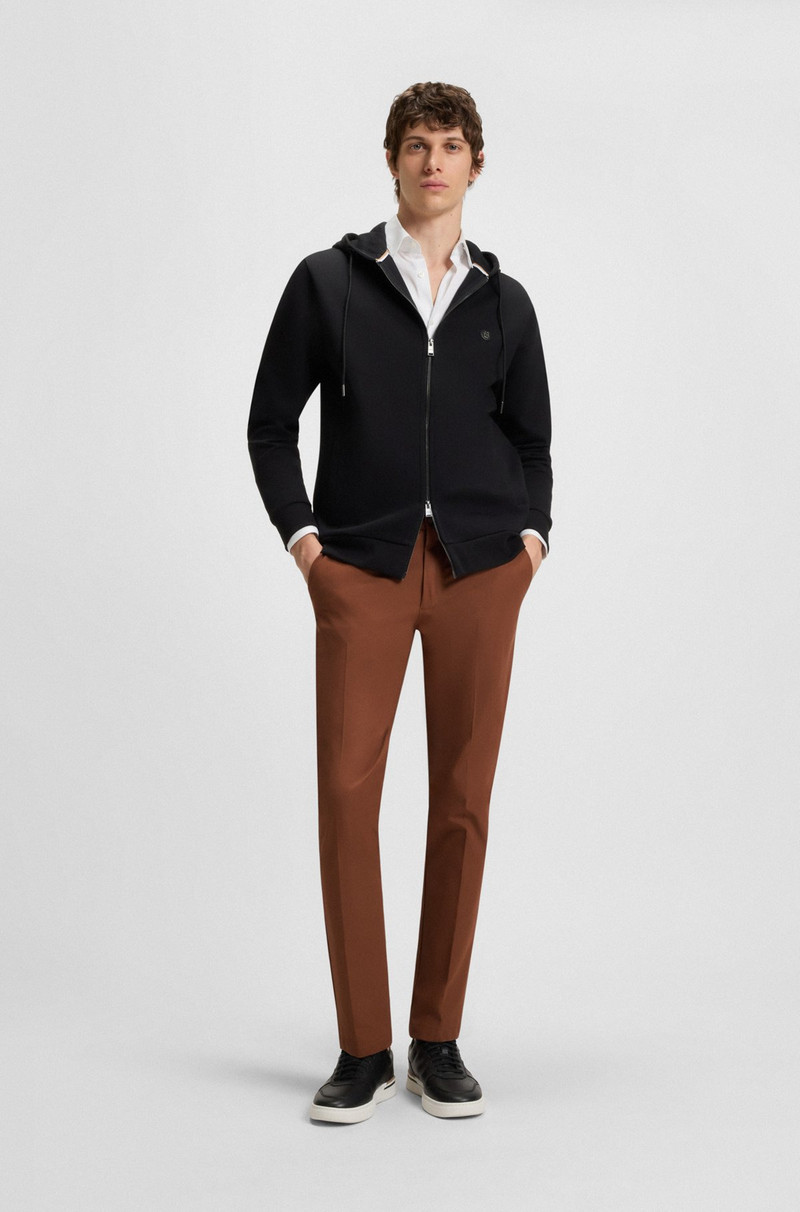 BOSS SLIM-FIT PANTS IN COTTON outlook