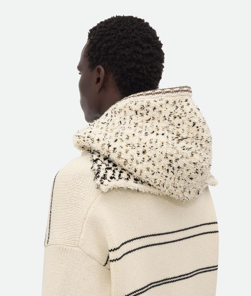 Bottega Veneta Cotton And Wool Textured Balaclava outlook
