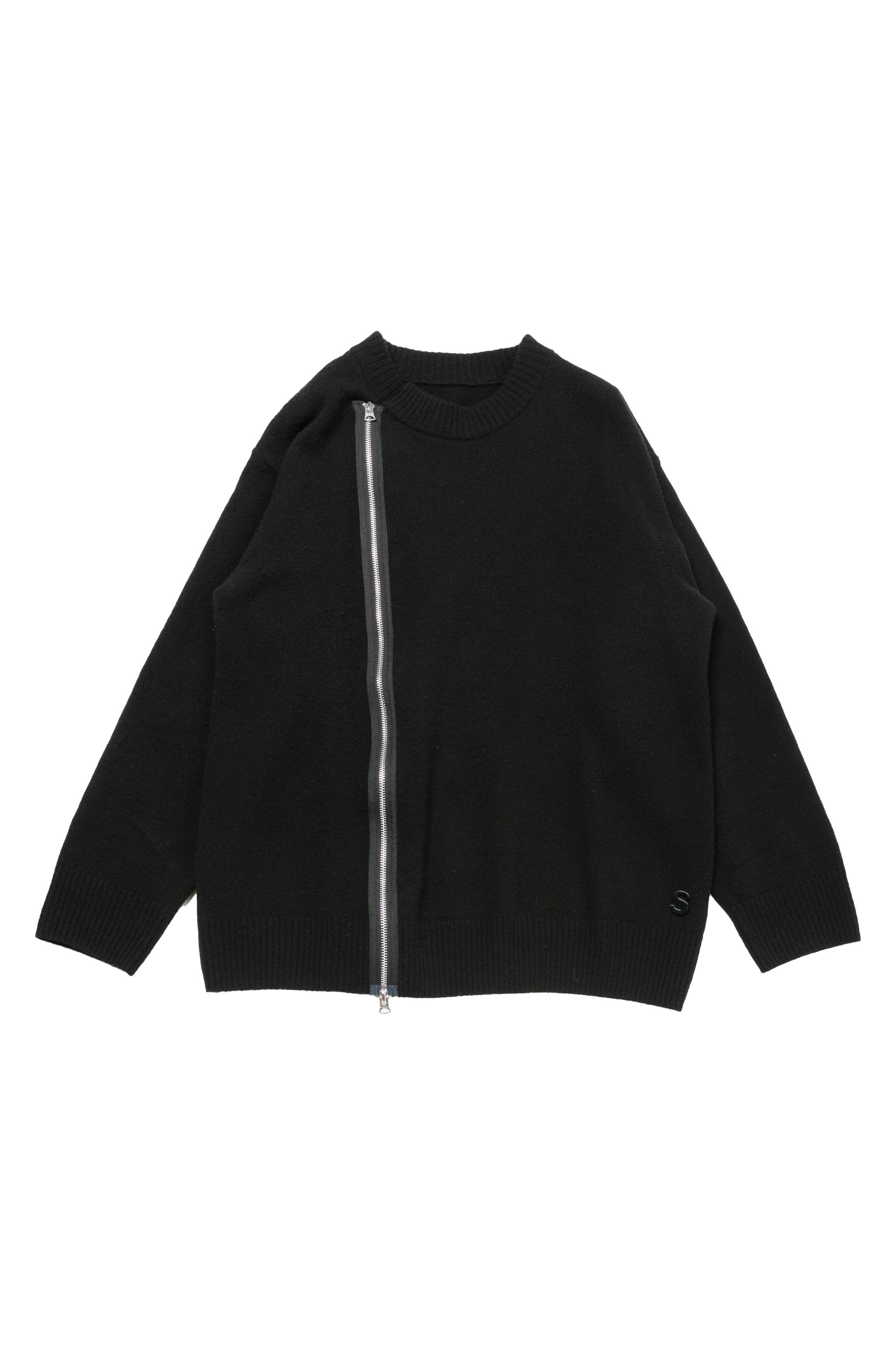 s Wool Knit Blouson - 1