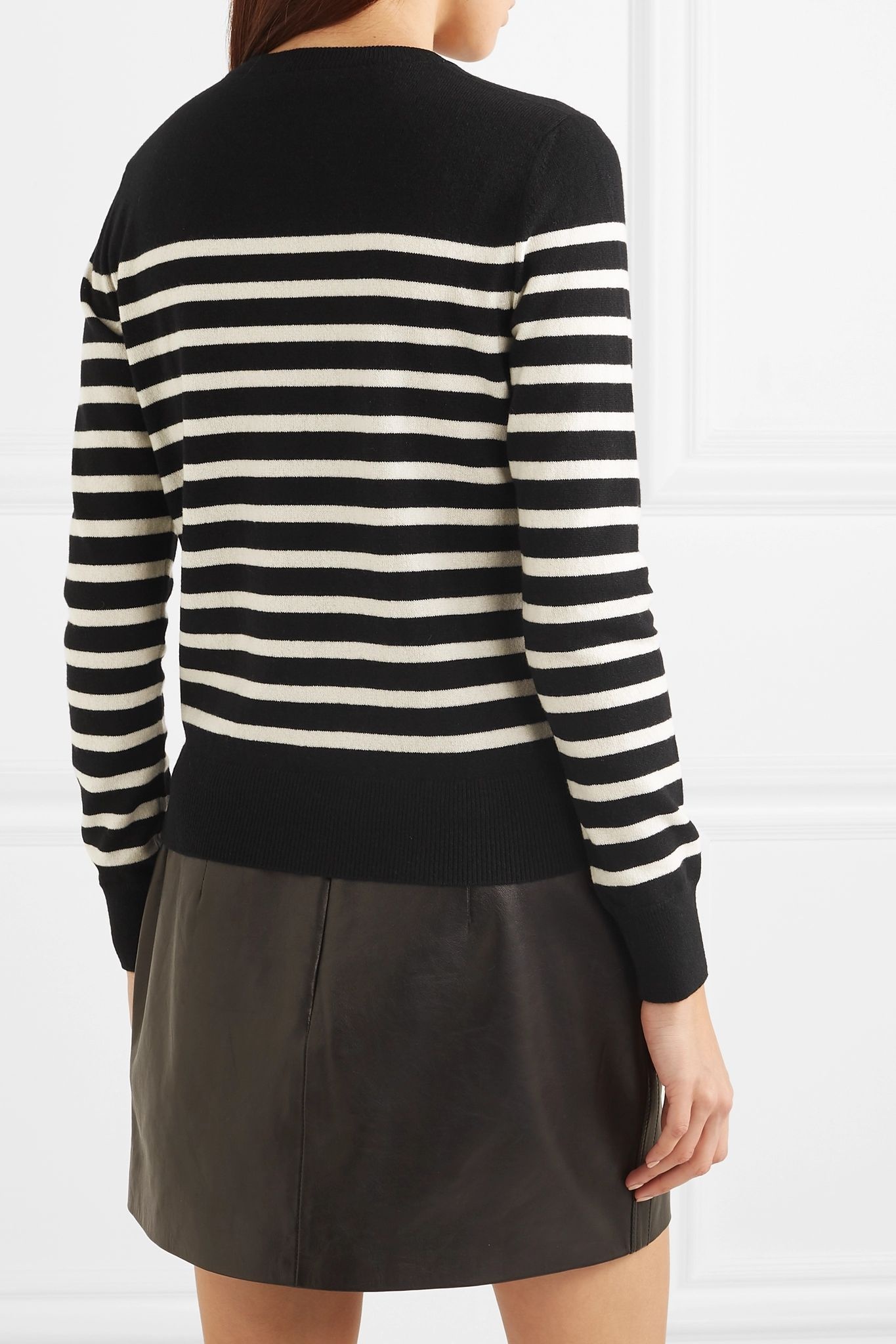 Striped cashmere sweater - 4