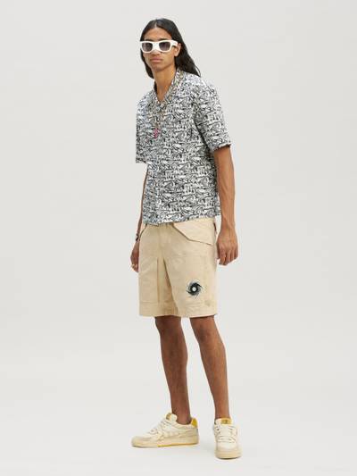 Palm Angels Waves Bowling Shirt outlook