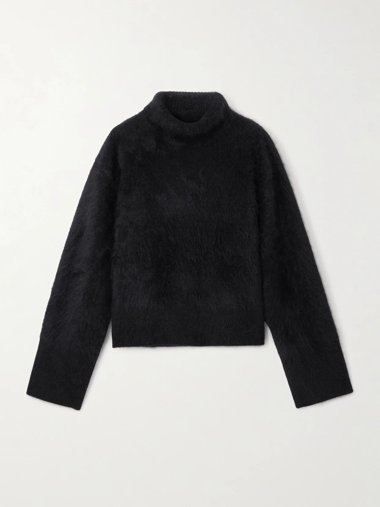 Floren Brushed-cashmere Turtleneck Sweater - 1