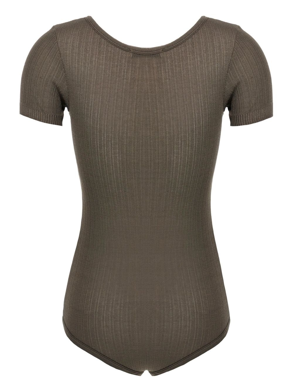 ribbed-knit body - 2