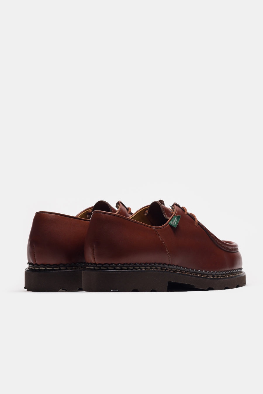 Michael Moc Lace-Up Shoe in Maroon - 5