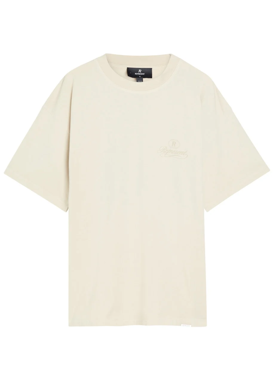 Represent Grand Vintage Printed Cotton T-shirt - 1