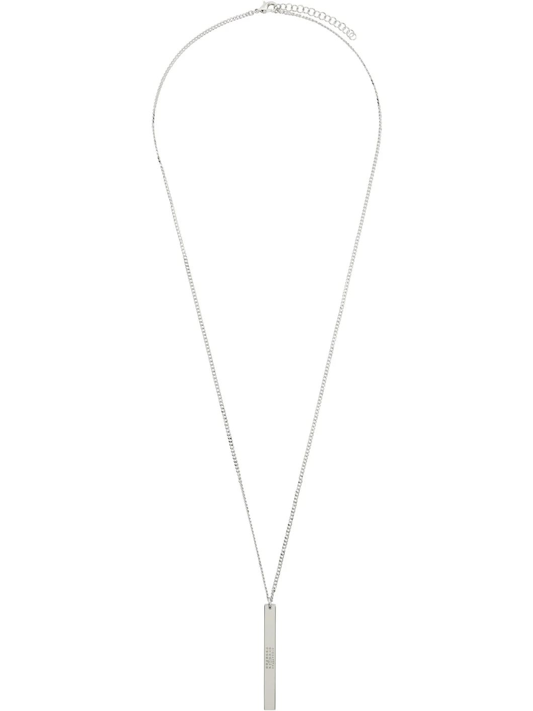 Numeric Bar Necklace - 1