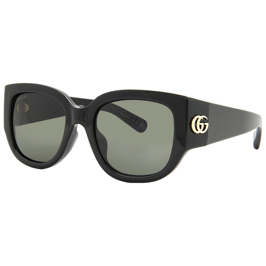 Gucci Grey Square Ladies Sunglasses GG1599SA 001 52 - 3