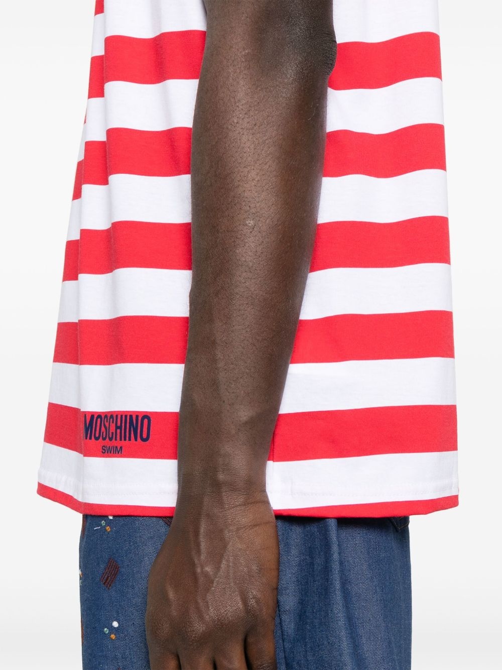 striped T-shirt - 4