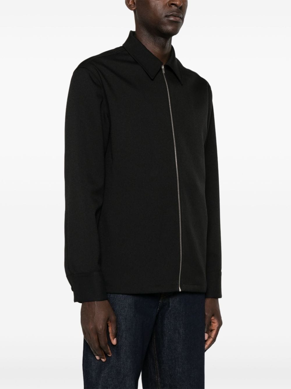 zip-up shirt - 3
