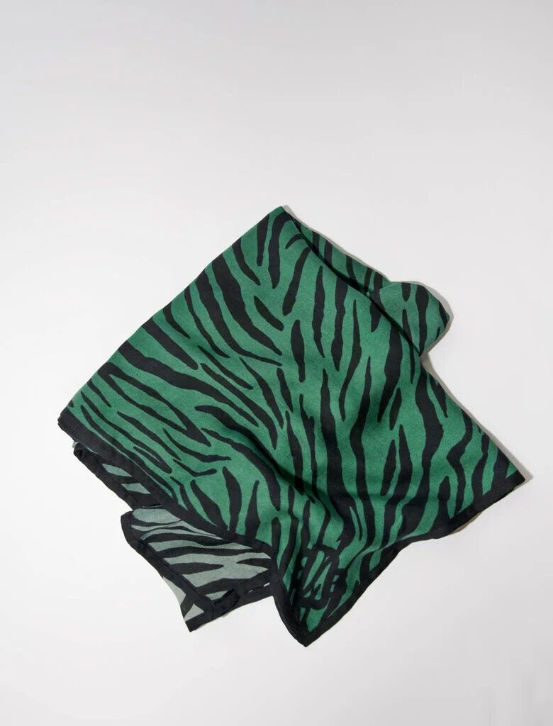 Zebra print scarf - 2