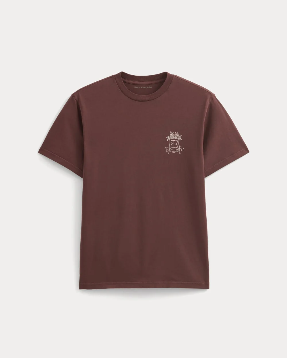 EVERLANE X PEACE AND QUIET CREST GRAPHIC TEE - 1