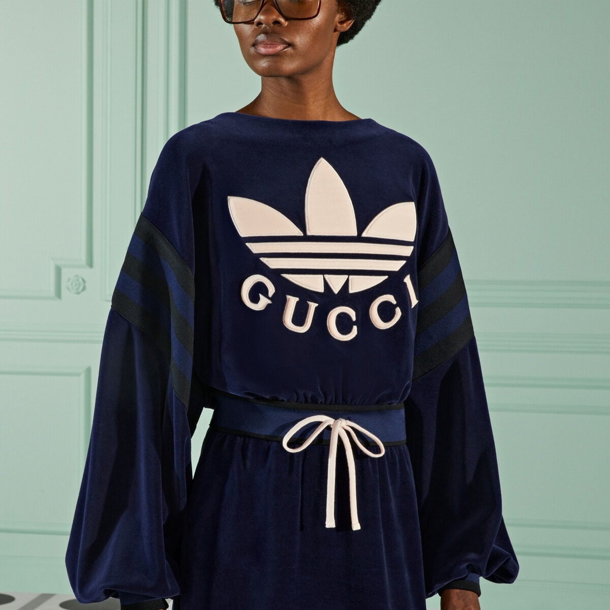 adidas x Gucci chenille dress - 4