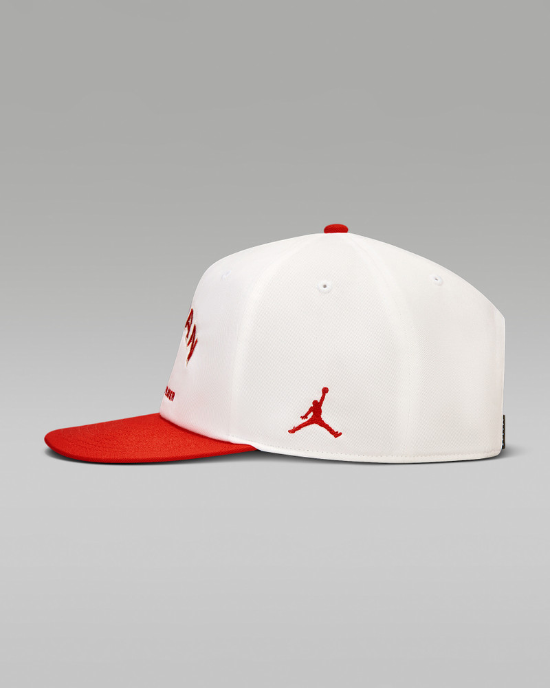 Jordan Pro Unstructured Flat Bill Hat 5