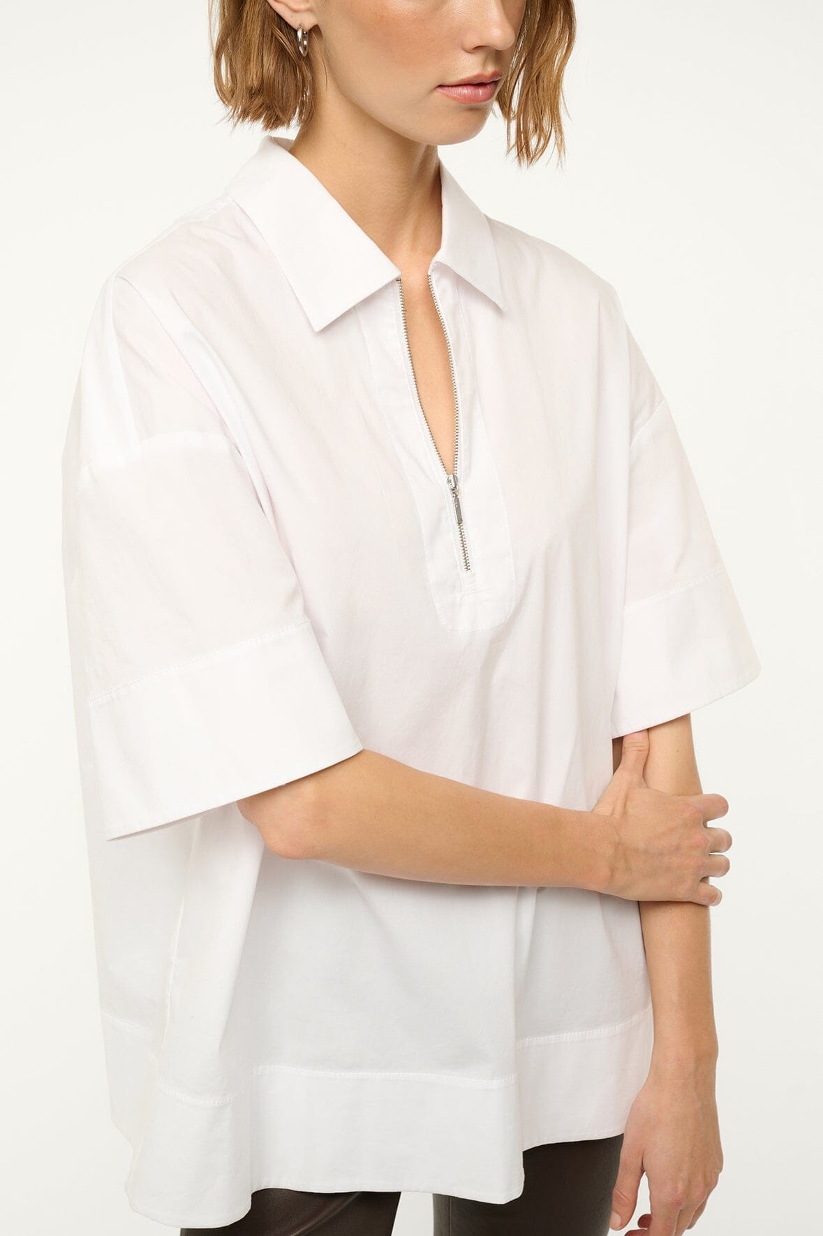 STAUD YVETTE TOP WHITE - 6