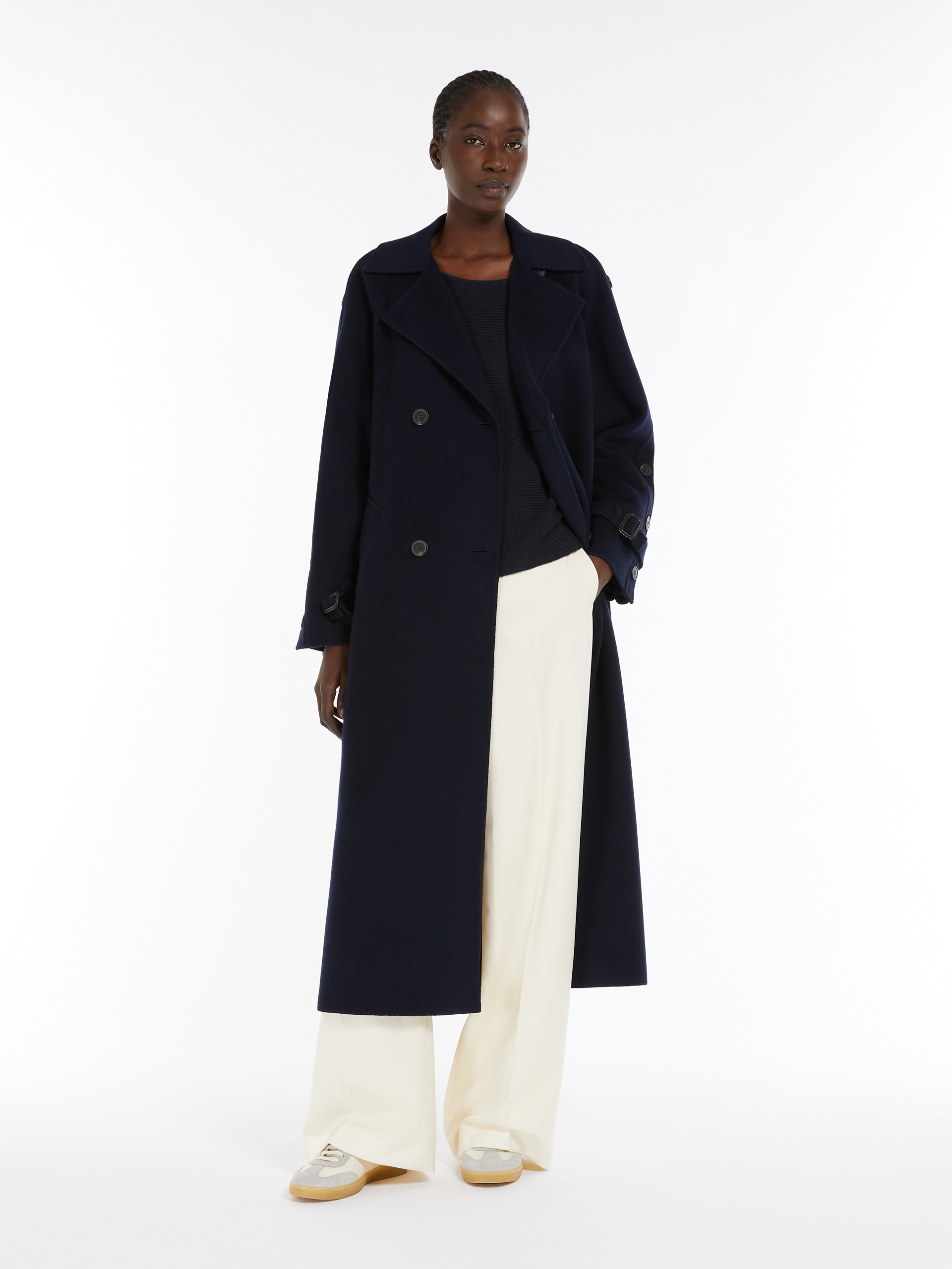 NATALE Wool trench coat - 2
