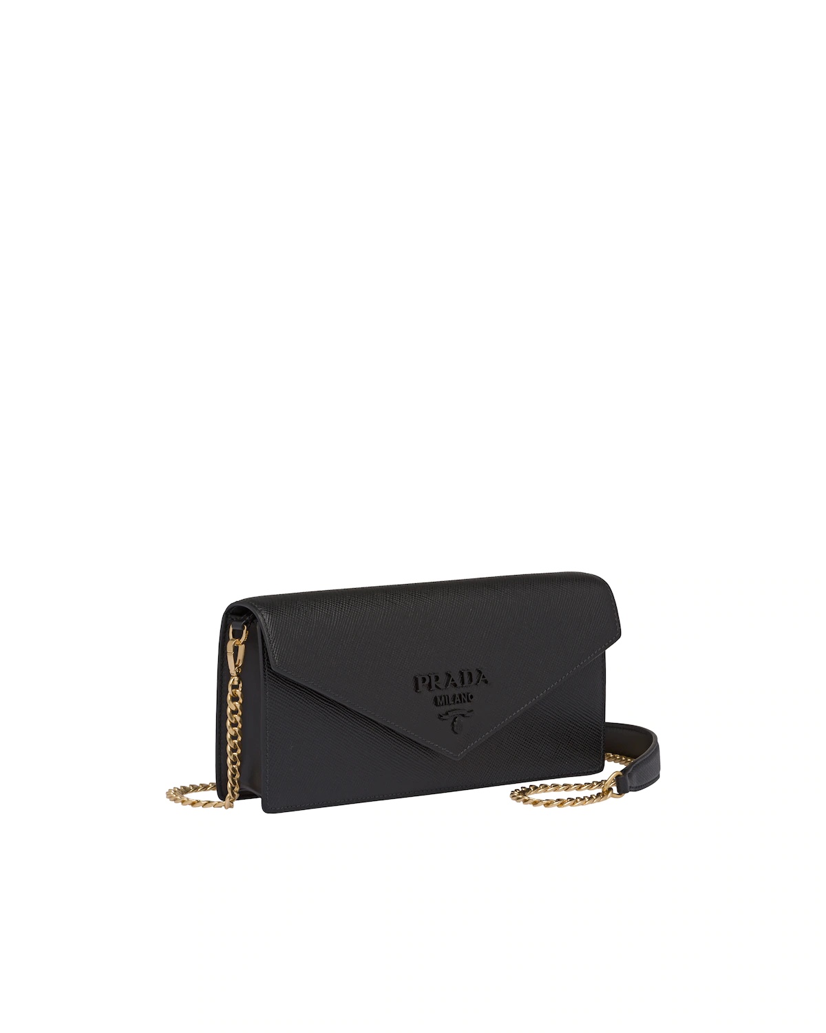 Prada Monochrome Saffiano leather clutch - 3