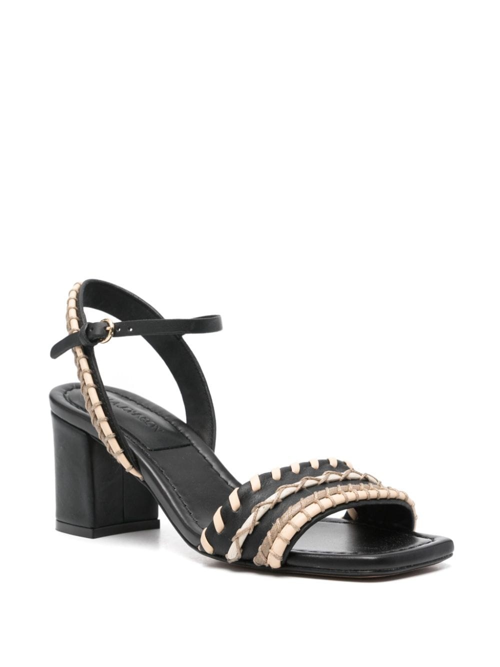 Sofia 70mm interwoven leather sandals - 2