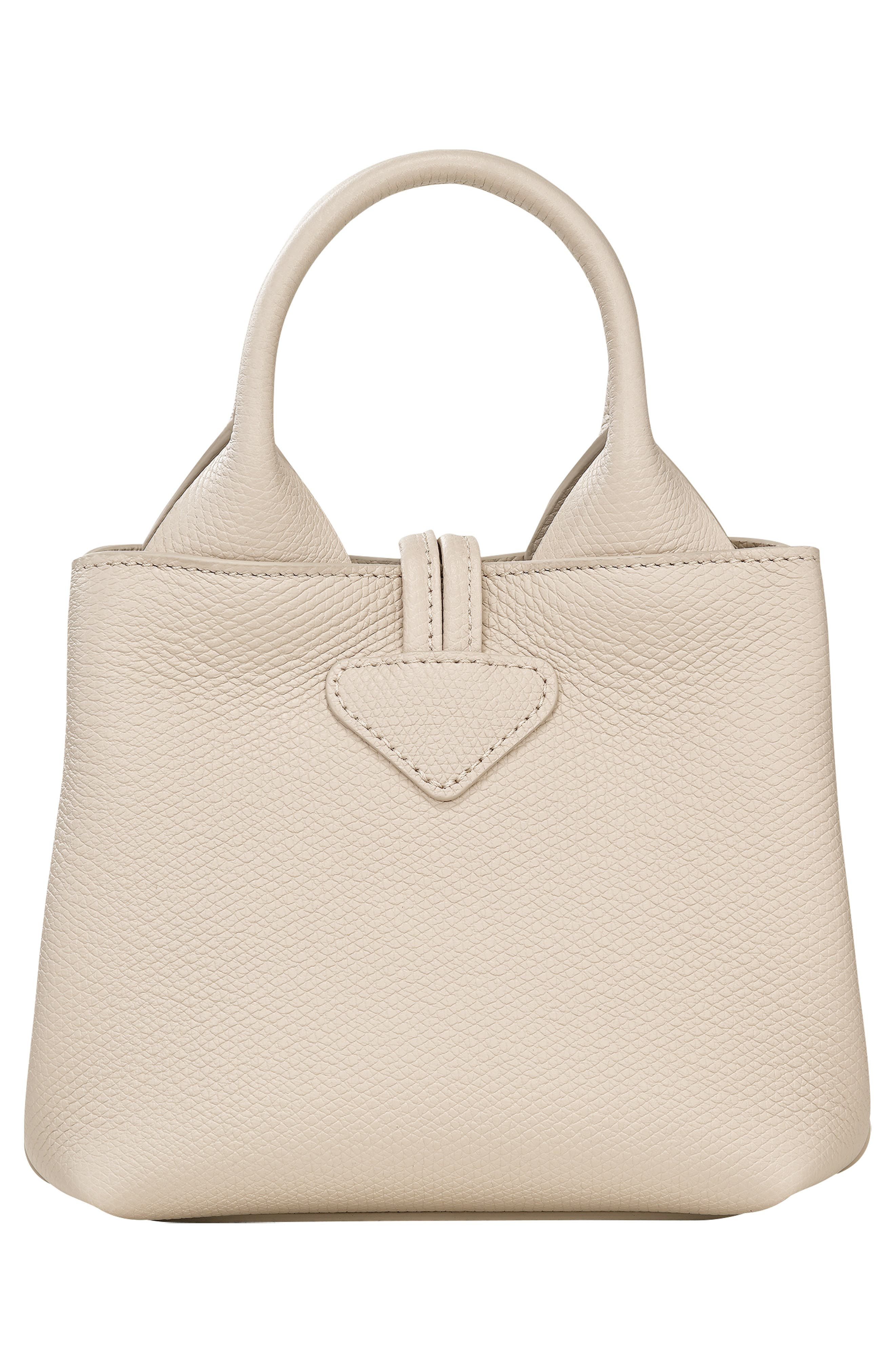 Longchamp Extra Small Le Roseau Leather Tote in Paper at Nordstrom - 3