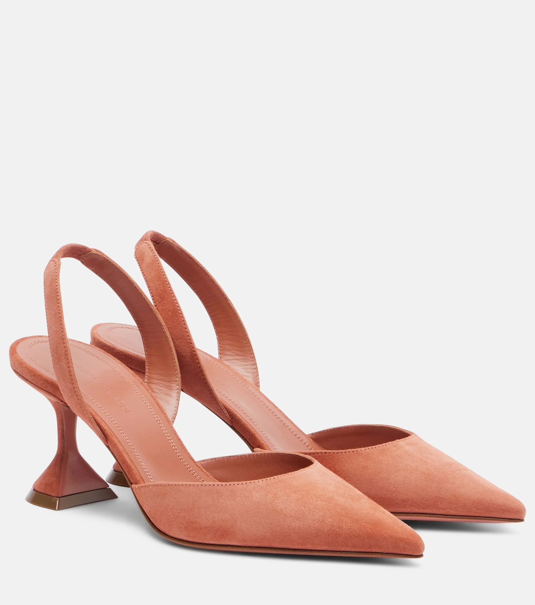 Holli suede slingback pumps - 1