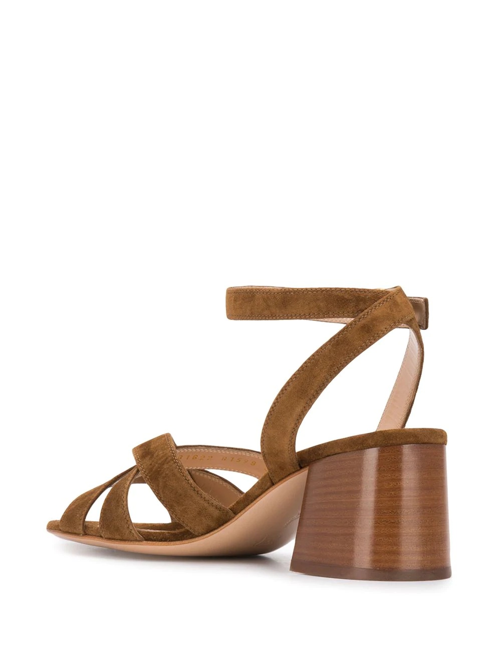 strappy block heel sandals - 3