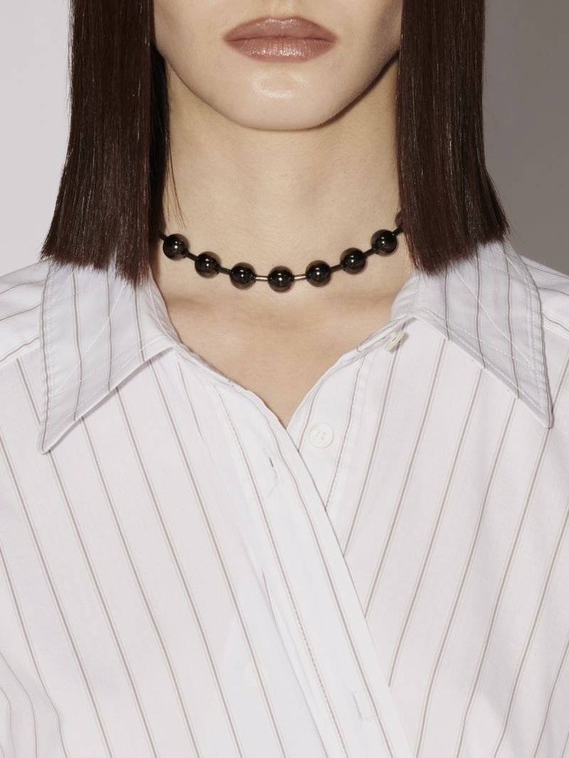 STRIPED SHIRT DRESS 6