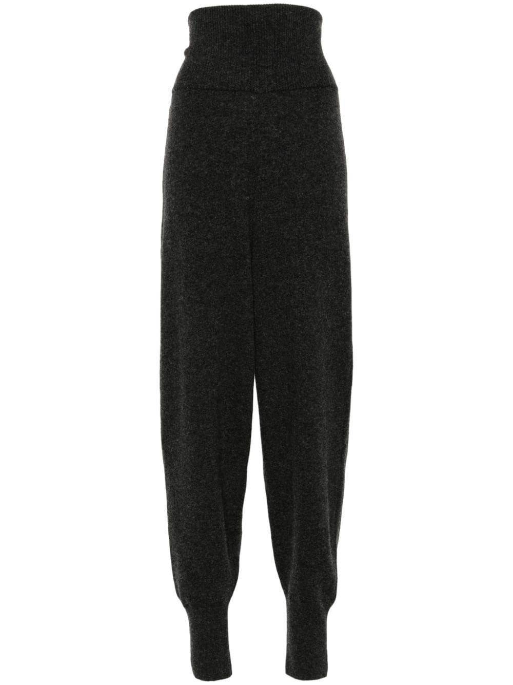 knitted track pants - 1