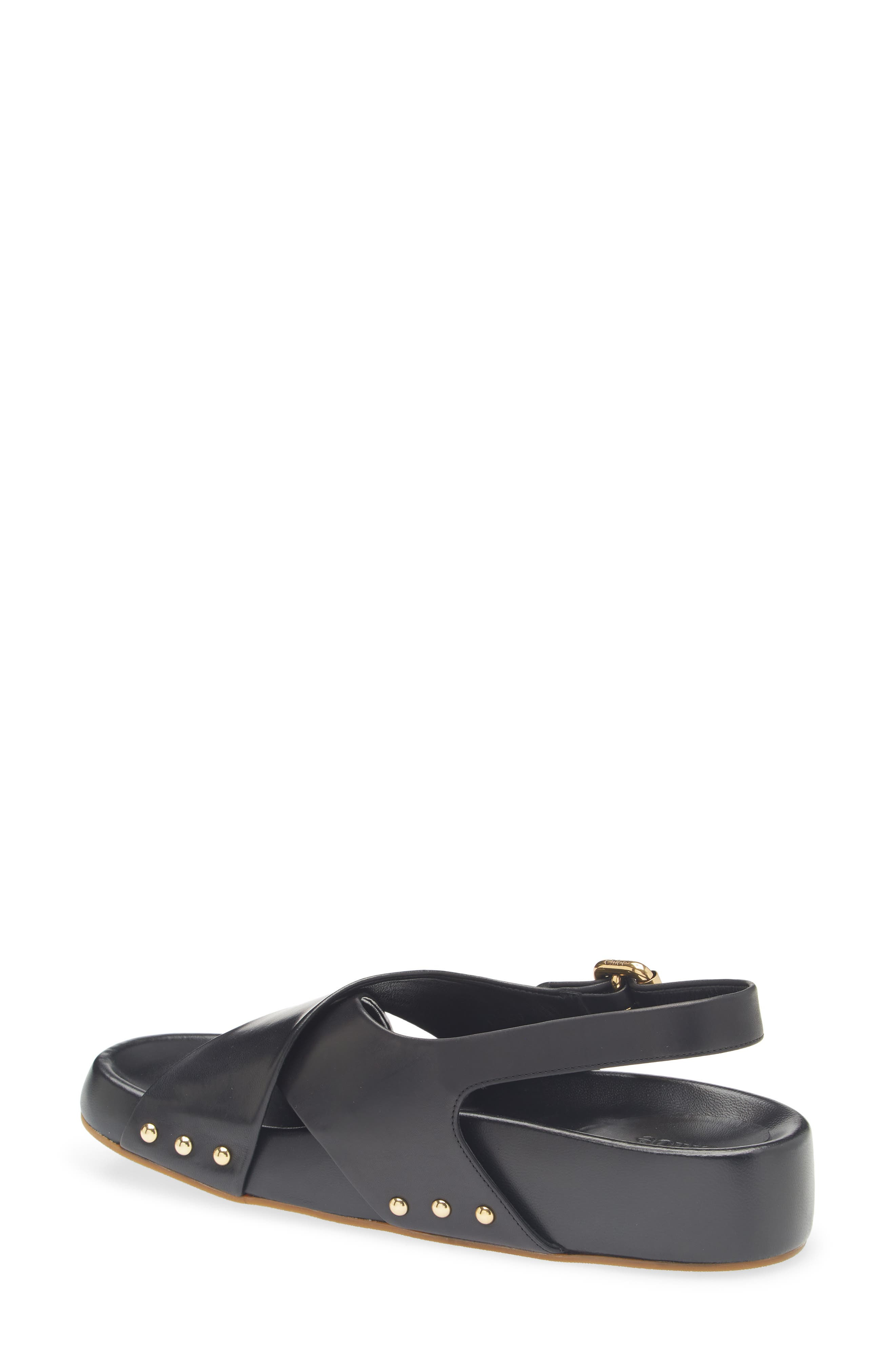 Chloé Mae Paddington Sandal in Black at Nordstrom - 2