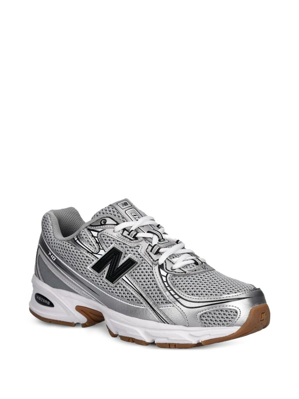 740 mesh lace-up sneakers - 2