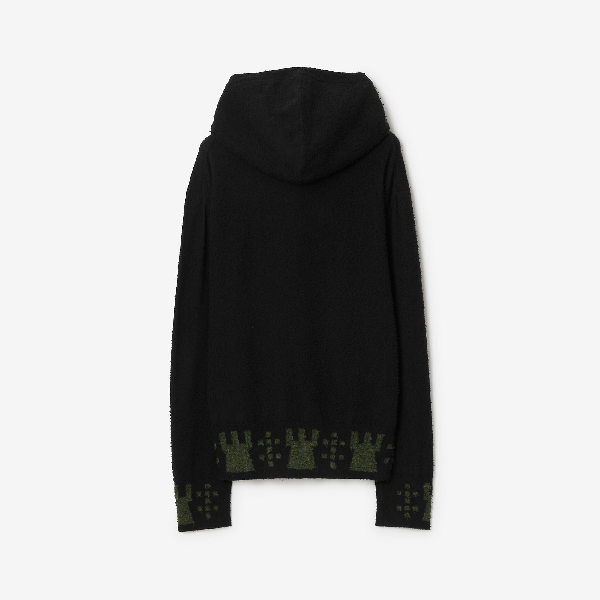 Chess Wool Blend Hoodie - 2
