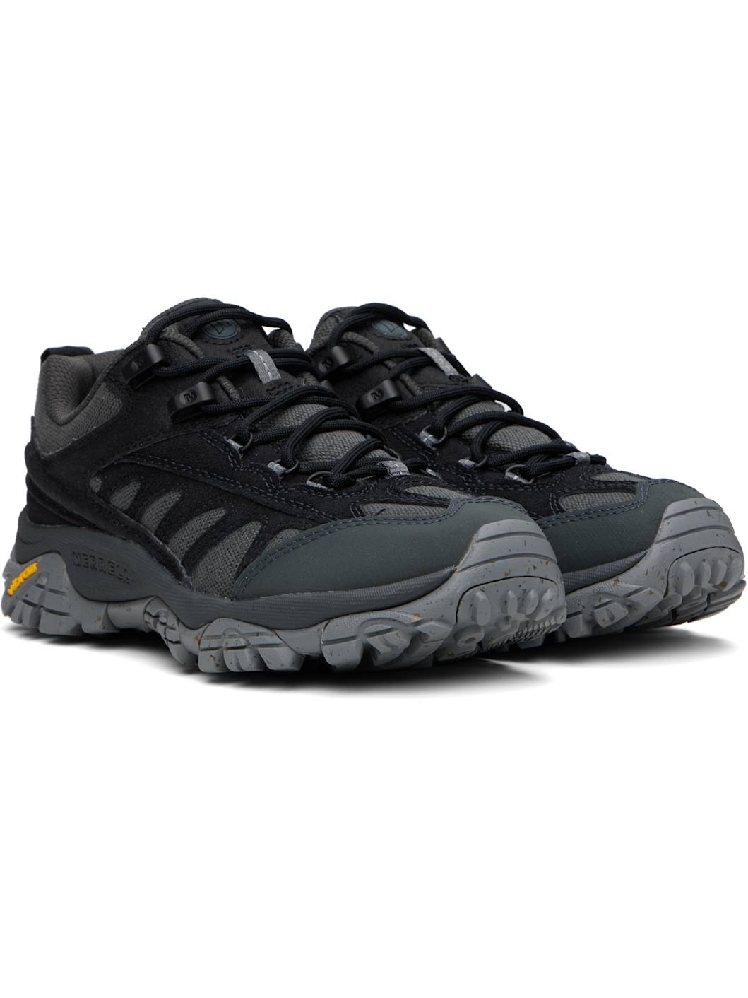 Black & Gray Moab 2 Mesa Luxe Eco 1TRL Sneakers - 4